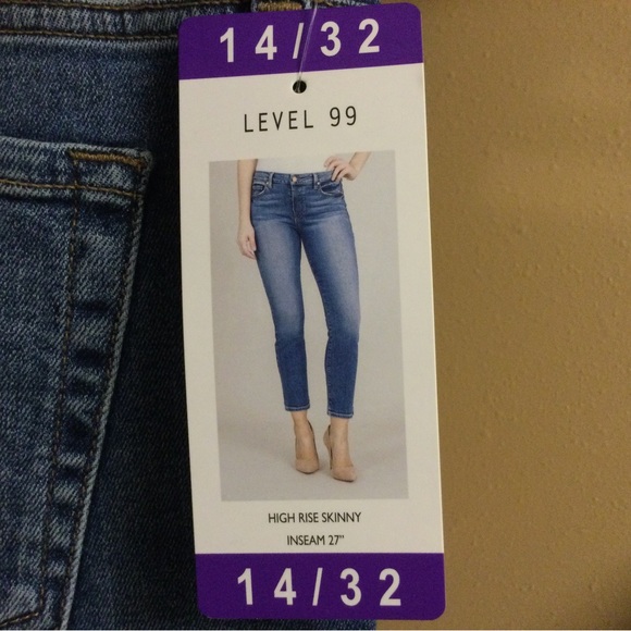 🆕 Level 99 High Rise Skinny Jean - Picture 6 of 9